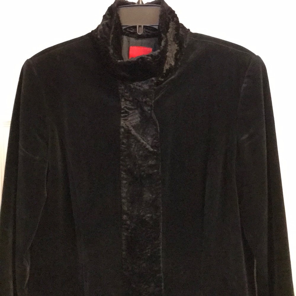 Long Velvet Coat